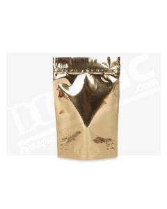 One side Golden Metallized Stand up Pouches