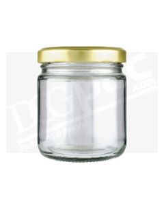 Round Glass Jars