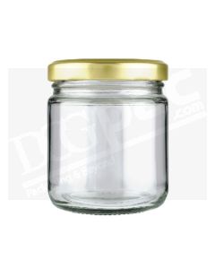 Round Glass Jars