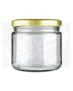 Round Glass Jars