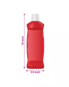 500ml HDPE Empty Bathroom Cleaner Bottles with Screw Cap, Pack of 50