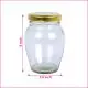 200ml Matki Glass Jar with Lug Cap, 2.5in x 4in, Pack of 100