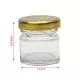 50ml Round Glass Jar with Lug Cap, 1.7in x 2.4in, Pack of 100