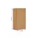 Brown, 55gsm, Gusset, Grocery, Bags, 6in x 12in, Pack of 100