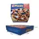 Printed, 03ply, Flat, Corrugated, Pizza, Boxes, 10in x 10in x 1.5in, Pack of 500