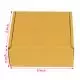 Brown, 03ply, Flat, Corrugated, Multipurpose, Boxes, 5in x 5in x 2in, Pack of 100