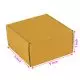 Brown, 03ply, Flat, Corrugated, Multipurpose, Boxes, 5in x 5in x 3in,  Pack of 500
