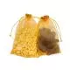 Orange Organza Potli (8in x 5in x 0.04in ) - Pack of 25