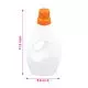 500ml HDPE Empty Liquid Detergent Bottles with Screw Cap, Pack of 50