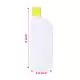 500ml HDPE Empty, Floor Cleaner, Surface Cleaner Bottles with Screw Cap, Pack of 50