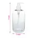 250ml PET Empty Transparent Handwash bottles with Dispensers Pumps, Pack of 50