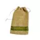 Multipurpose Drawstring Jute Bag, 6in x 8in, Pack of 10