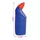 250ml HDPE Empty Toilet Cleaner Bottles with Screw Cap, Pack of 50