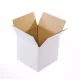 White, 3 Ply, Corrugated Universal Box, 6in x 4in x 4in, Pack of 50