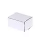 Unprinted, White, 03ply, Tuck In, Corrugated, Boxes, 5in x 1.5in x 10in, Pack of 50