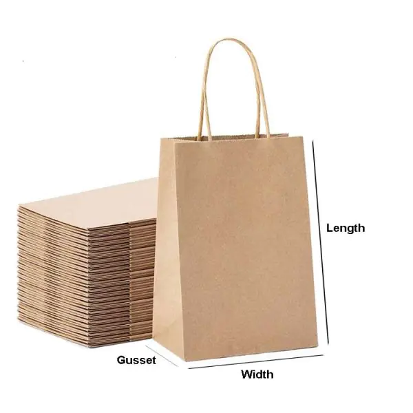 Paper Grocery Bag, Capacity: 5kg at Rs 2.5/piece in Noida | ID: 25476245462
